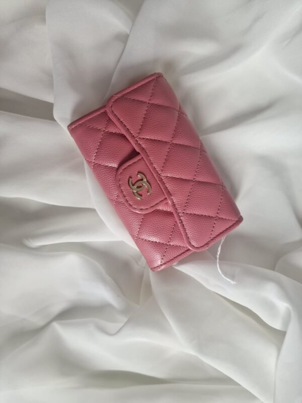 1 Chanel Caviar Classic Flap Card Holder Wallet