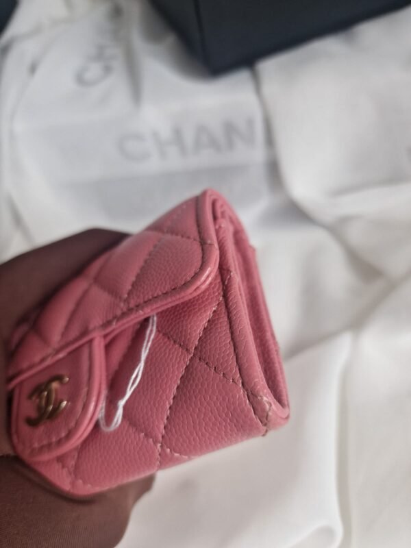 4 Chanel Caviar Classic Flap Card Holder Wallet