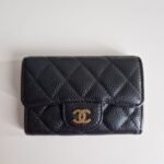 Chanel card holder flap wallet front Chanel card holder flap wallet front