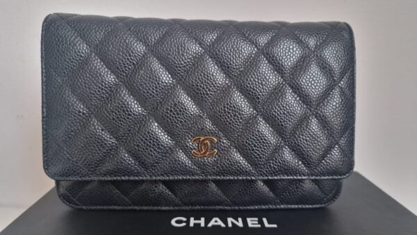 Chanel classic WOC GHW Caviar