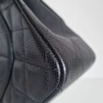 Chanel jumbo flap bag caviar leather GHW corner 2 Chanel jumbo flap bag caviar leather GHW corner 2