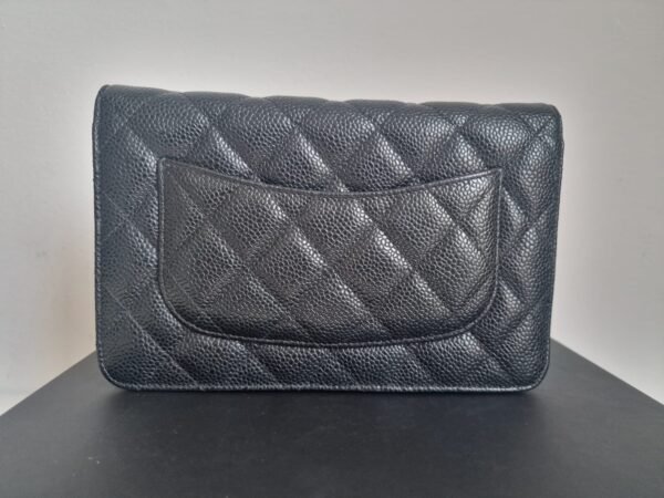 Chanel classic WOC GHW Caviar Back