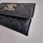 Chanel 23A card holder flap wallet corner