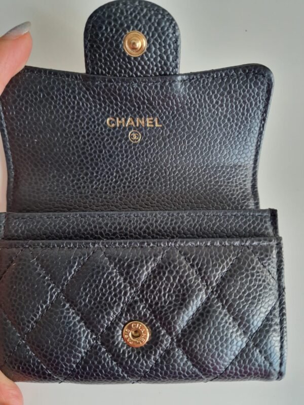 Chanel card holder flap wallet open flap Chanel card holder flap wallet open flap