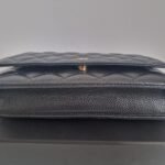 Chanel classic WOC GHW Caviar Bottom