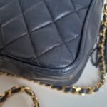 Vintage Chanel Camera Tassel Bag lambskin GHW corner Vintage Chanel Camera Tassel Bag lambskin GHW corner