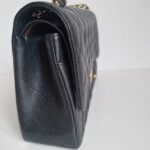 Chanel jumbo flap bag caviar leather GHW Side 1 Chanel jumbo flap bag caviar leather GHW Side 1