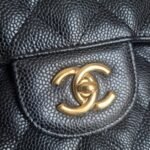 Chanel jumbo flap bag caviar leather cc Chanel jumbo flap bag caviar leather cc
