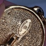 CHANEL Belt Chain Coco Vintage Necklace close-up