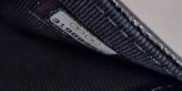 Chanel 23A card holder flap wallet inside