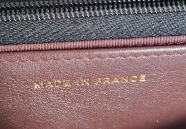 Chanel classic WOC GHW Caviar Brand Stamp