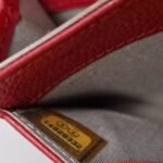 Chanel Card Holder Red caviar inside plus serial Chanel Card Holder Red caviar inside plus serial