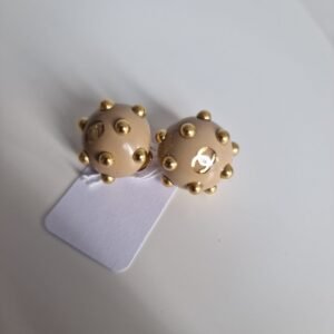 Chanel Earring gold CC