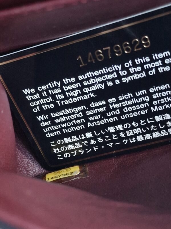 puffy Chanel medium classic serial card puffy Chanel medium classic serial card