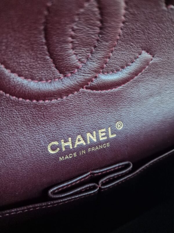 puffy Chanel medium classic flap stamp puffy Chanel medium classic flap stamp