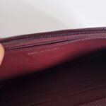 Chanel WOC dark red inside zipper